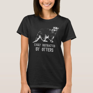 Cute Otter Easily Distracted By Otters Costume Ott T Shirt