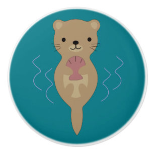 Cute Otter Knopp