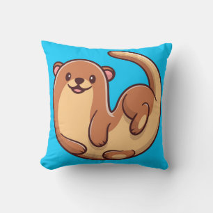Cute Otter Kudde