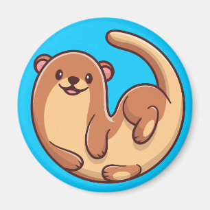 Cute Otter Magnet
