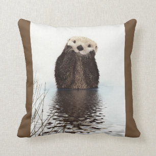 Cute Otter Wildlife-bild Kudde