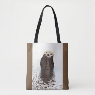 Cute Otter Wildlife-bild Tygkasse