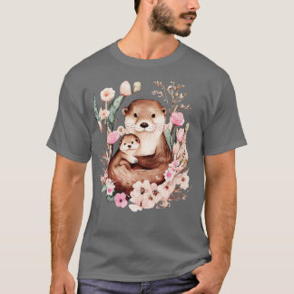 Cute otters t shirt