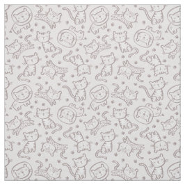 Cute Outline Jungle Animals on sand Tyg
