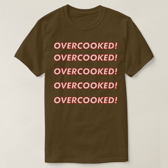 Cute Overcooked Sticker Pack Red Gift Boy Girl  T Shirt (Design framsida)