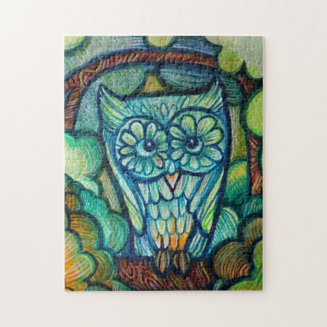 Cute Owl                                           Pussel (Vertikal)