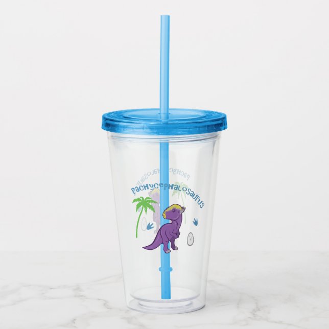 Cute Pachycephalosaurus Take Away Mugg (Framsida)