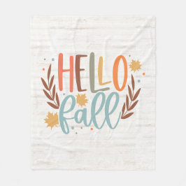 Cute Paediatric Hej Fall Fleecefilt