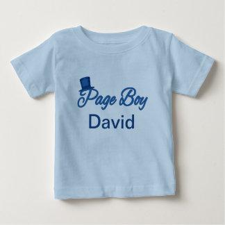 Cute Page Boy Tshirt för att anpassa Tee Shirt