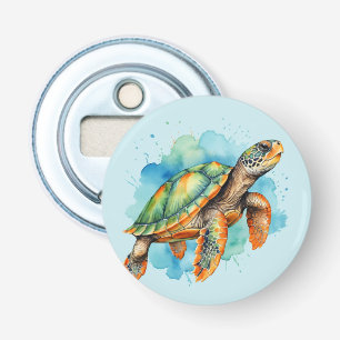 Cute Painting Turtle Flasköppnare