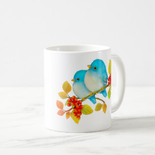 Cute Pair från Bluebirdsen Bird Mugg