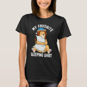Cute Pajama for Women Nigh Sleeping Lejon 2 T Shirt