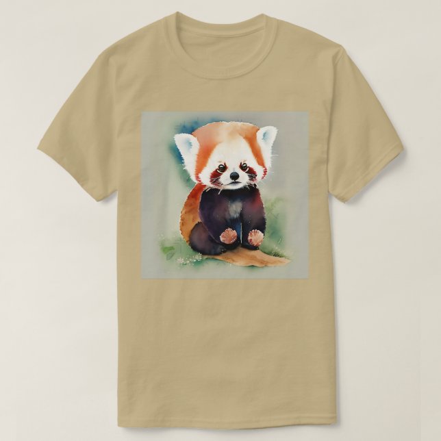 Cute Panda (3) T Shirt (Design framsida)