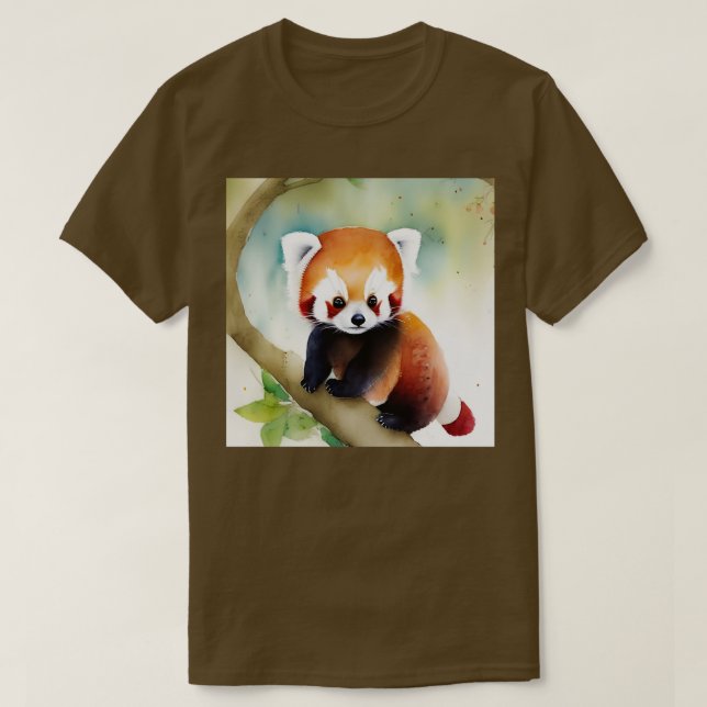 Cute Panda (4) T Shirt (Design framsida)