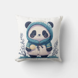 Cute Panda Älskare Gift Kudde