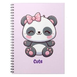 Cute Panda Anteckningsbok