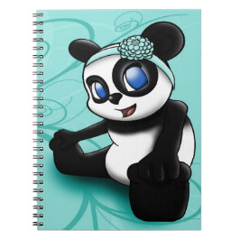Cute Panda Anteckningsbok