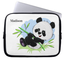 Cute Panda-användarnamn laptop sleeve