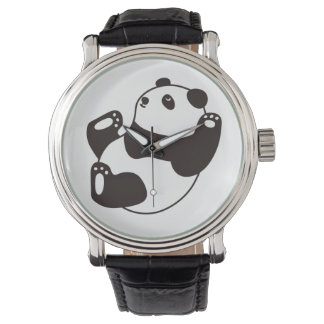 Cute panda armbandsur