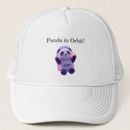 Cute Panda Astronaut Kids Cap – Funny Space Panda  Keps