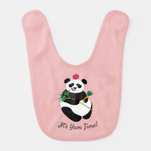 Cute Panda Baby Bib (Baby Rosa)