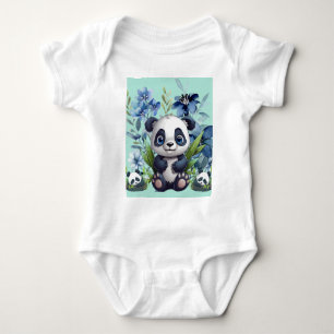 Cute Panda Baby T Shirt