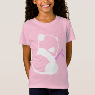 Cute Panda bambu T Shirt