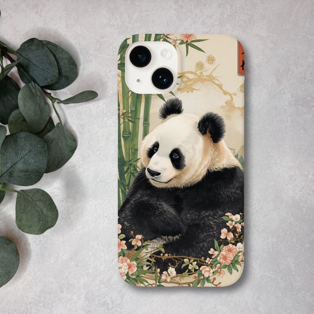 Cute Panda Bear Bamboo Art (Skapare uppladdad)