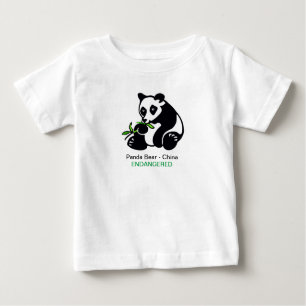 Cute PANDA Bear - China - Djurälskare - T Shirt