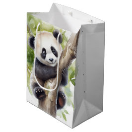 Cute Panda Bear i Träd