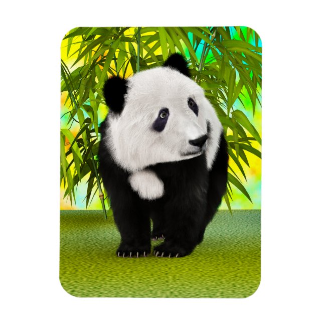 Cute Panda Bear Kawaii Animal Lover Perfekt Gift Magnet (Vertikal)
