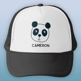 Cute Panda Bear Personlig Keps