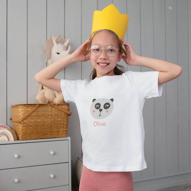 Cute Panda Bear - Personlig T Shirt (Skapare uppladdad)