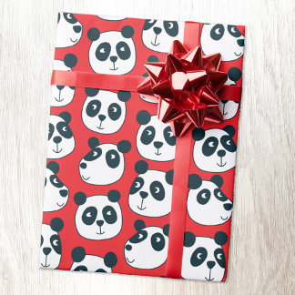 Cute Panda Bear Presentpapper
