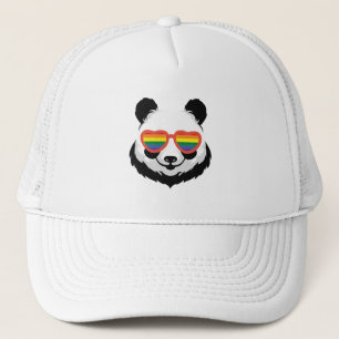 Cute Panda Bear Regnbåge HBT-TQ Keps
