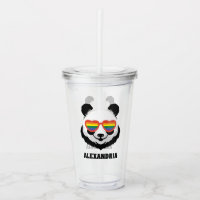 Cute Panda Bear | Regnbåge | HBT-TQ