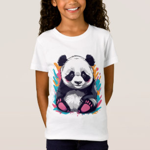 Cute Panda Bear T Shirt