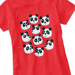 Cute Panda Bear T Shirt