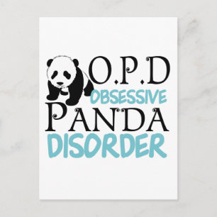 Cute Panda Bear Vykort