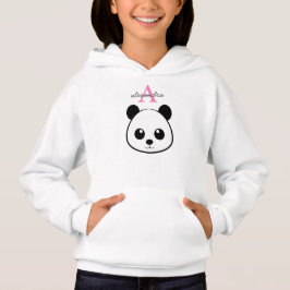 Cute panda björn anpassningsbar Monogram T Shirt
