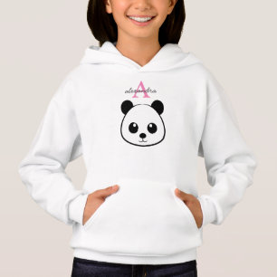Cute panda björn anpassningsbar Monogram T Shirt