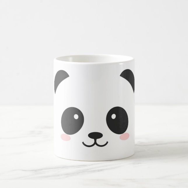 Cute Panda Classic Mugg för barn (Center)