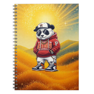 Cute Panda Fashion Style – Adorable Panda Outfit  Anteckningsbok