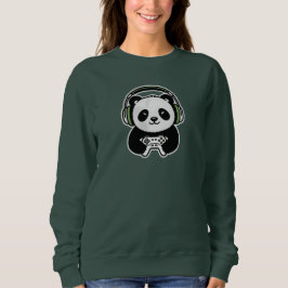 Cute Panda Gamer - Kawaii Gaming Panda with Headse T Shirt