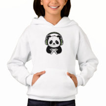Cute Panda Gamer - Kawaii Gaming Panda with Headse