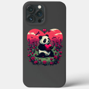 Cute Panda Holding Heart - Alla hjärtans dag-gåva