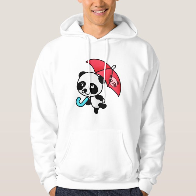Cute Panda Hoodie (Framsida)
