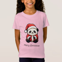Cute Panda Jultomten jul T-Shirt