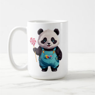 Cute panda kaffemugg