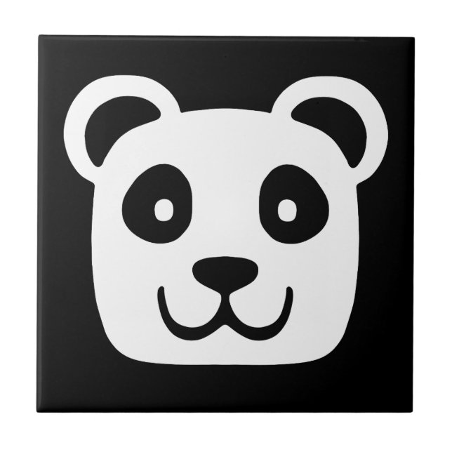 Cute Panda Kakelplatta (Framsidan)